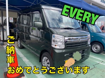 A様 エブリイご納車です！！